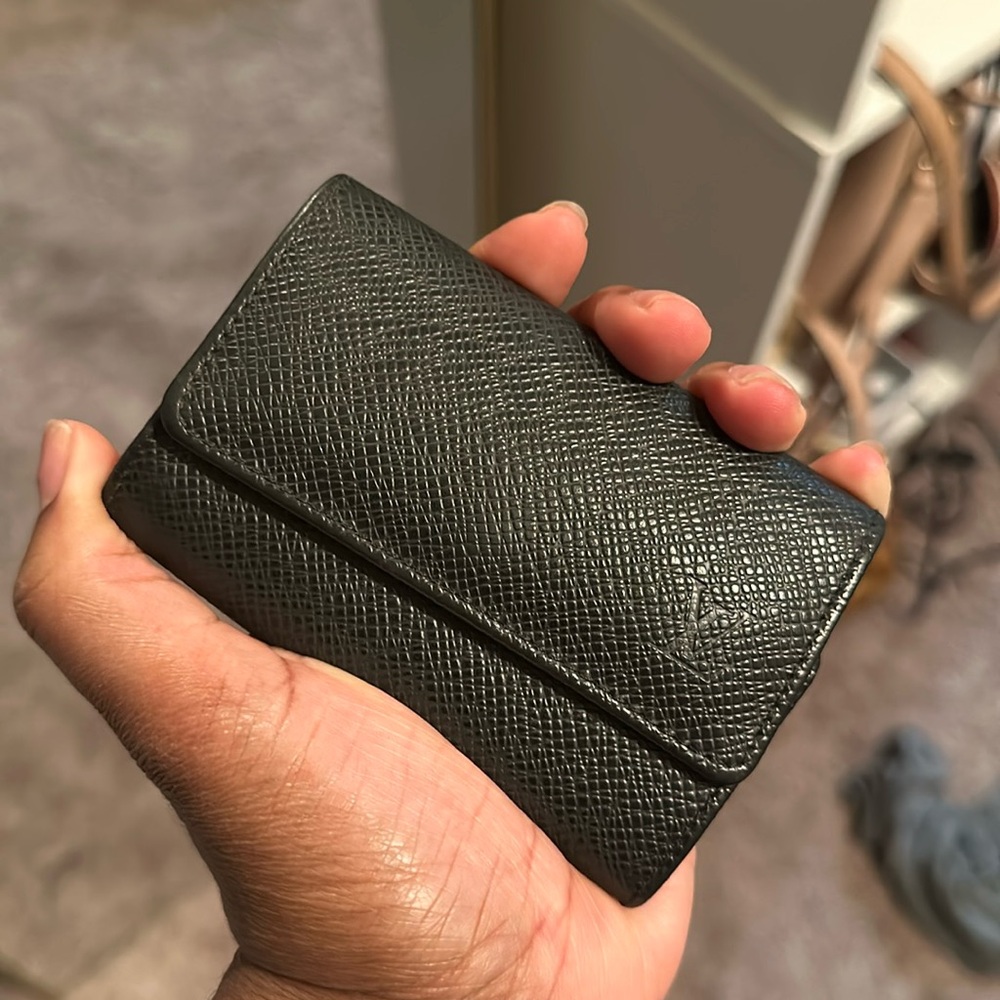 Louis Vuitton Taiga Leather Key Holder